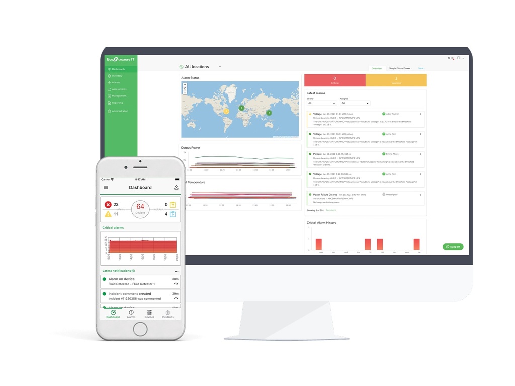 APC EcoStruxure IT Expert Access - Abonnement-Lizenz (1 Monat)