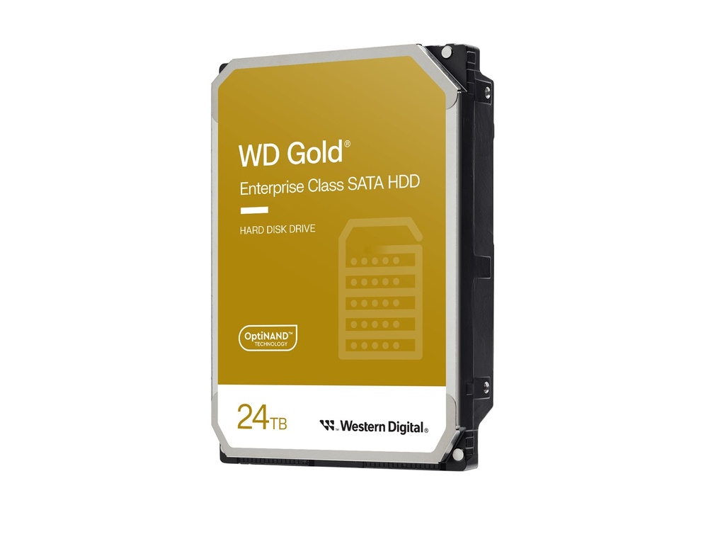 WD Gold WD242KRYZ - Festplatte - Enterprise - 24 TB - intern - 3.5" (8.9 cm)