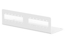 DIGITUS Adapterplatte für LWL Unibox zur Wandmontage, Kompakt