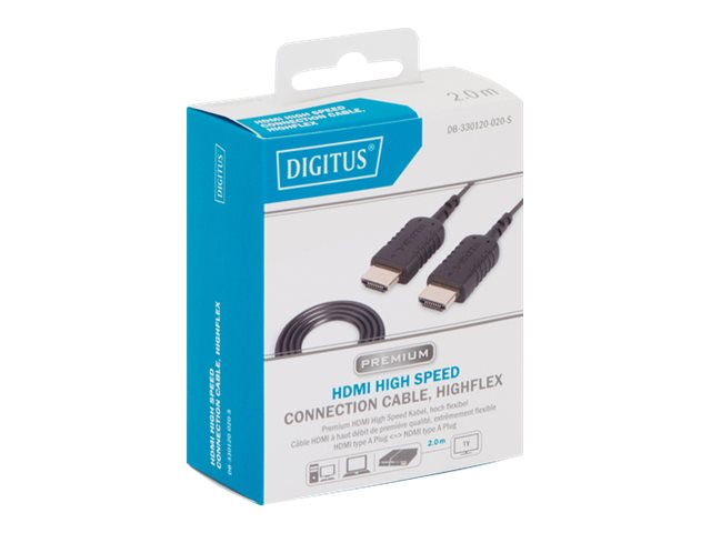DIGITUS HDMI High Speed Connection Cable - HDMI-Kabel