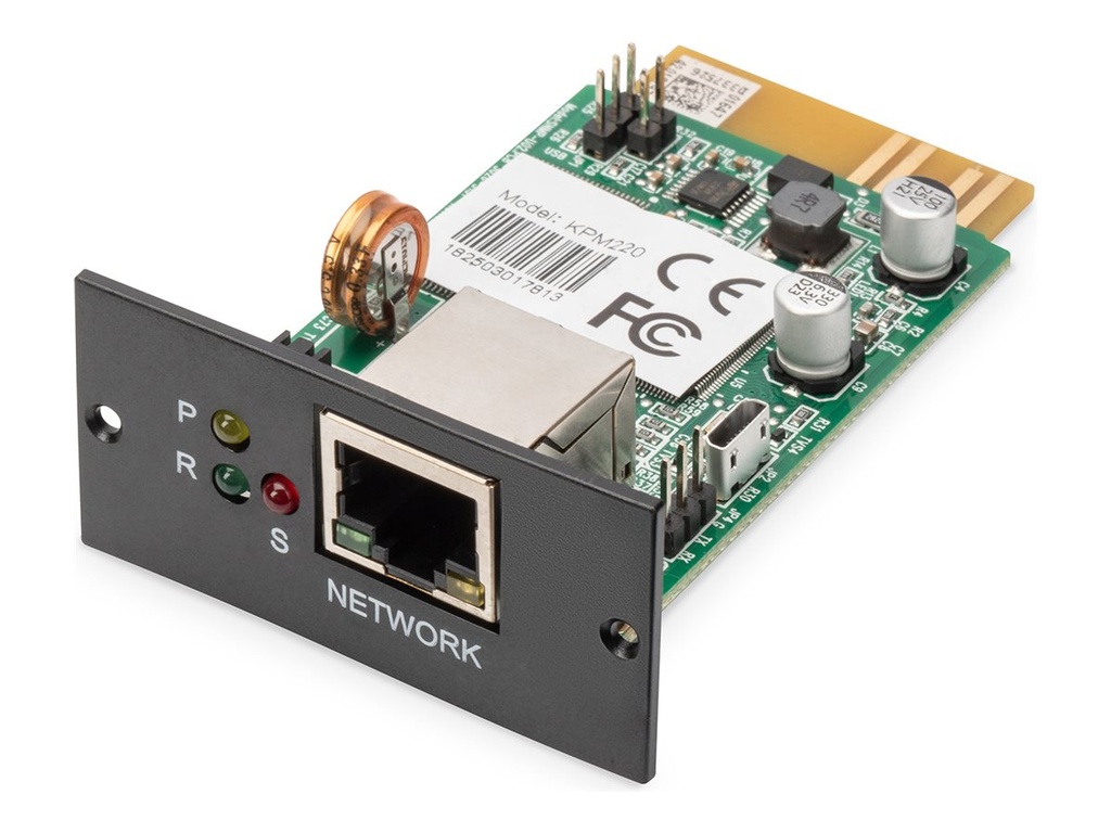 DIGITUS SNMP & WEB Karte für DIGITUS® OnLine USV-Anlagen