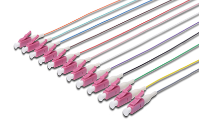 DIGITUS Durchgefärbte LC Simplex OM4 Pigtails