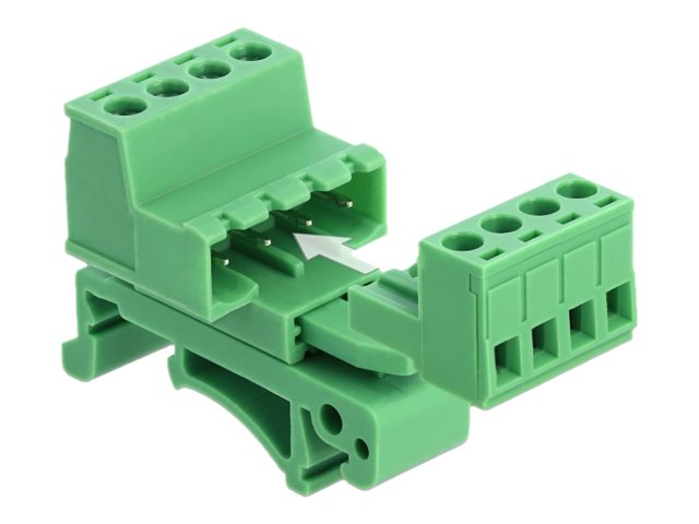 Delock Netzanschlussadapter-Kit - grün