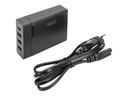 DIGITUS Netzteil - 72 Watt - 3 A - PD - 4 Ausgabeanschlussstellen (USB, 24 pin USB-C)