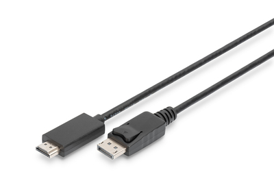 DIGITUS DisplayPort Adapterkabel, DP - HDMI Typ A
