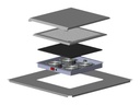 DIGITUS Professional DN-19-FAN-4-I-6-6 - Lüftervorrichtung