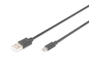 DIGITUS USB-A  Micro-B Anschlusskabel, 1,8m
