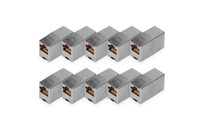 DIGITUS CAT 5e, Klasse D, RJ45 Modulare Kupplung - 10 Stk.