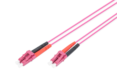 DIGITUS LWL Multimode Patchkabel, OM4, LC / LC