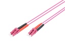 DIGITUS LWL Multimode Patchkabel, OM4, LC / LC
