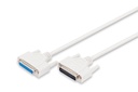 DIGITUS Datentransfer Verlängerungskabel, D-Sub25/St - D-Sub25/Bu