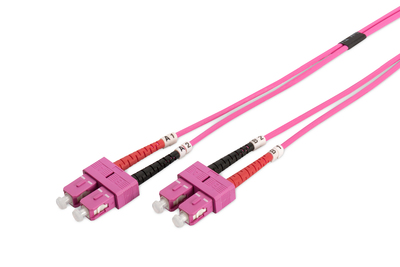 DIGITUS LWL Multimode Patchkabel, OM4, SC / SC