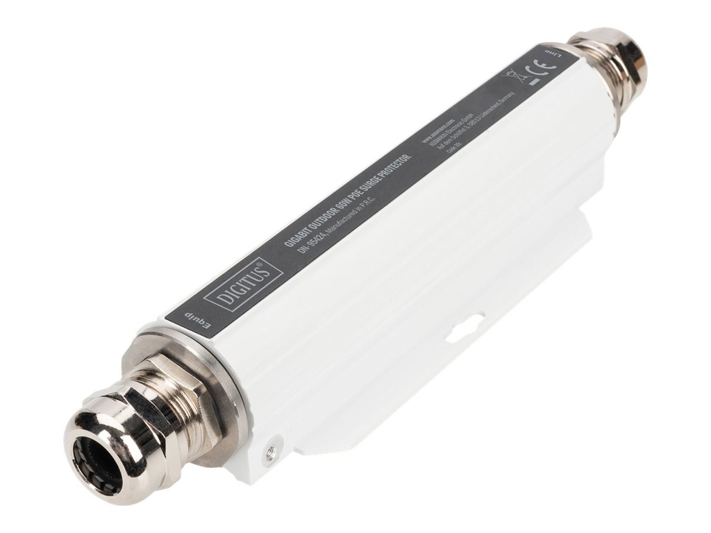 DIGITUS PoE-Überspannungsschutz (Wandmontage)