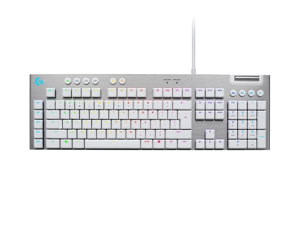 Logitech G G815 - Tastatur - Hintergrundbeleuchtung - USB - QWERTY - Nordisch (Dänisch/Finnisch/Norwegisch/Schwedisch)