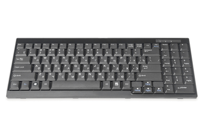 DIGITUS Tastatur passend für DIGITUS TFT-Konsolen, russisches Layout
