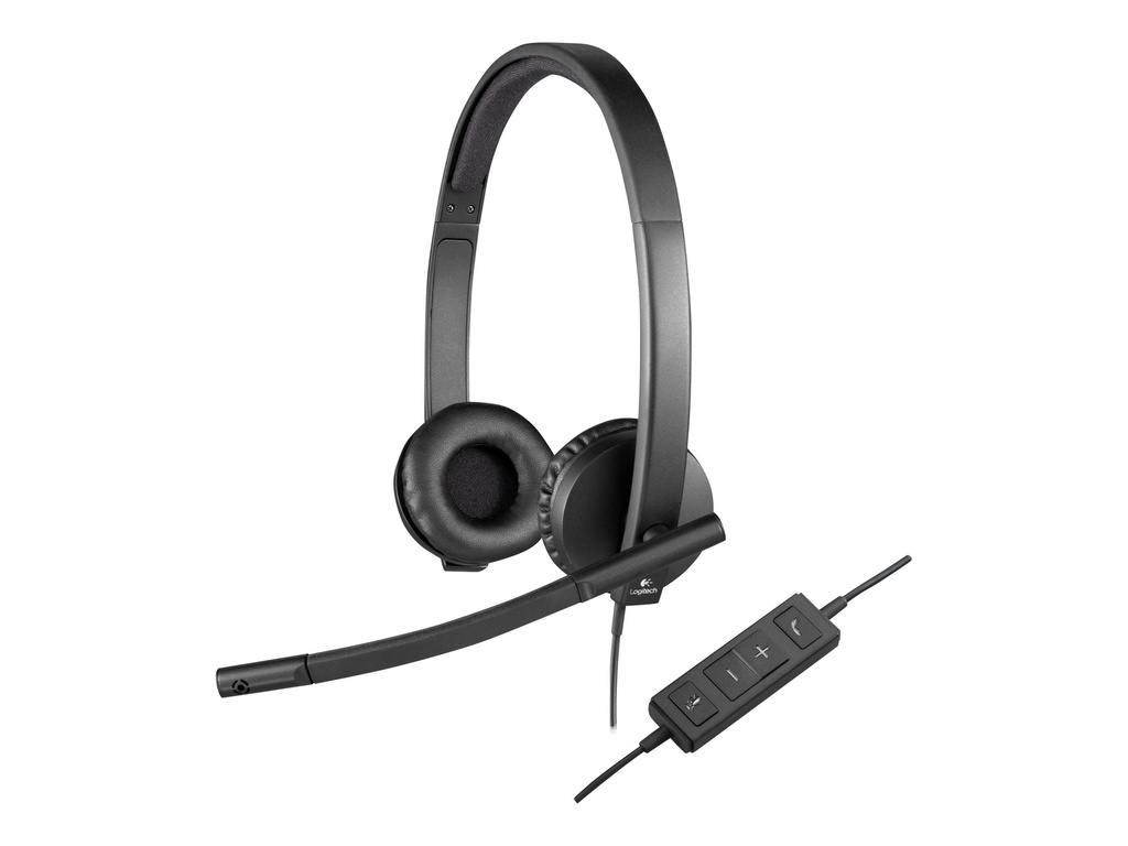 Logitech USB Headset H570e - Headset - On-Ear