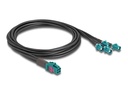 Delock Antennenkabel - Mini FAKRA Z Steckverbinder quad (M)