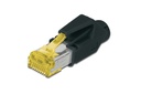 DIGITUS Hirose Modularstecker TM31 für Rundkabel, CAT 6A