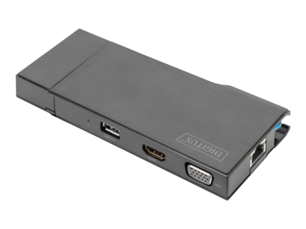 DIGITUS DA-70894 - Dockingstation - USB 3.0 - HDMI, VGA
