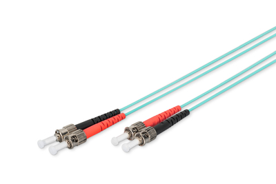DIGITUS LWL Multimode OM 3 Patchkabel, ST / ST