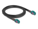 Delock Antennenkabel - Mini FAKRA Z Steckverbinder quad (M)