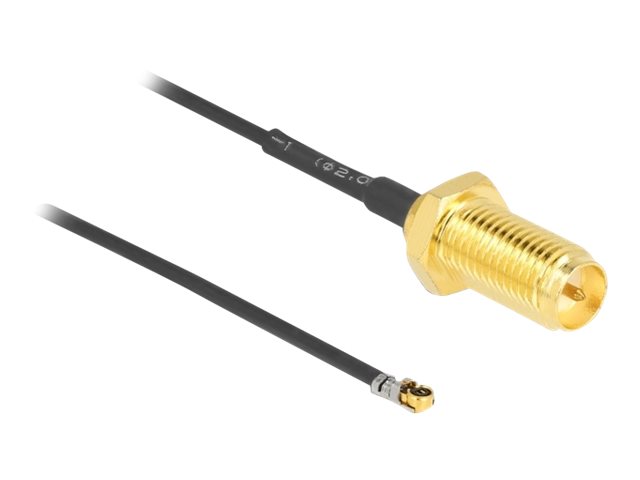 Delock Antennenkabel - MHF 4L LK (S) zu RP-SMA (R)