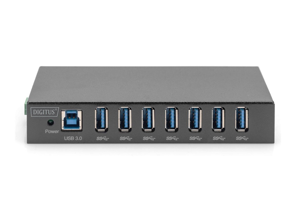 DIGITUS Hub - Industrieanlage - 7 x SuperSpeed