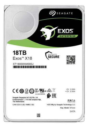 Seagate ST18000NM000J-USED SATA 18.000 GB - Festplatte - 7.200 rpm