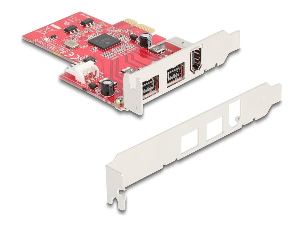 Delock FireWire-Adapter - PCIe 1.1 Low-Profile