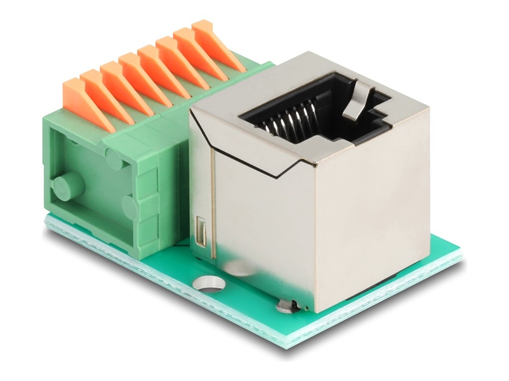 Delock Netzwerkadapter - RJ-45 (W) gewinkelt