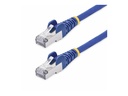 StarTech.com 50cm Blue CAT8 Ethernet Cable, Snagless, S/FTP, 25G/40G - Patch-Kabel - RJ-45 (M)