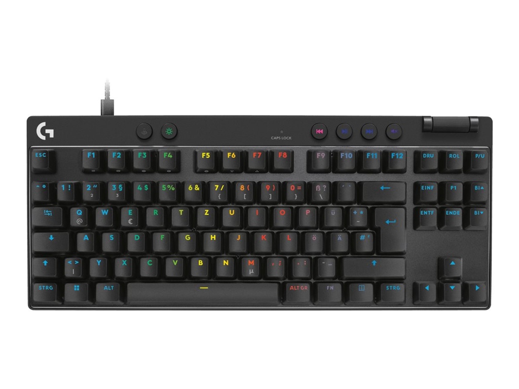 Logitech G PRO X RAPID - Tastatur - TKL - hintergrundbeleuchtet