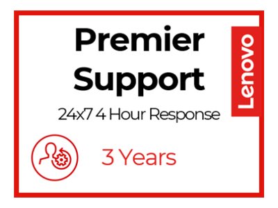 Lenovo Premier 4-Hour - Serviceerweiterung - Arbeitszeit und Ersatzteile (für Server)