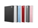 Seagate One Touch  - 2 TB - 3.2 Gen 1 (3.1 Gen 1) - Schwarz
