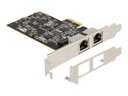 Delock Netzwerkadapter - PCIe 2.1 x2 Low-Profile
