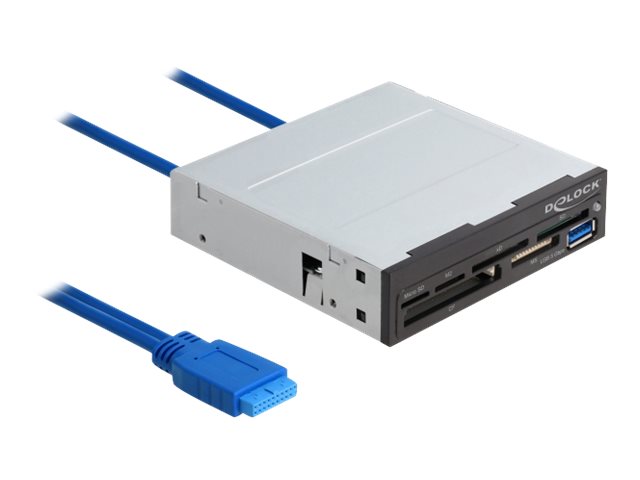 Delock Kartenleser - 8,9 cm (3,5 Zoll) (Multi-Format)
