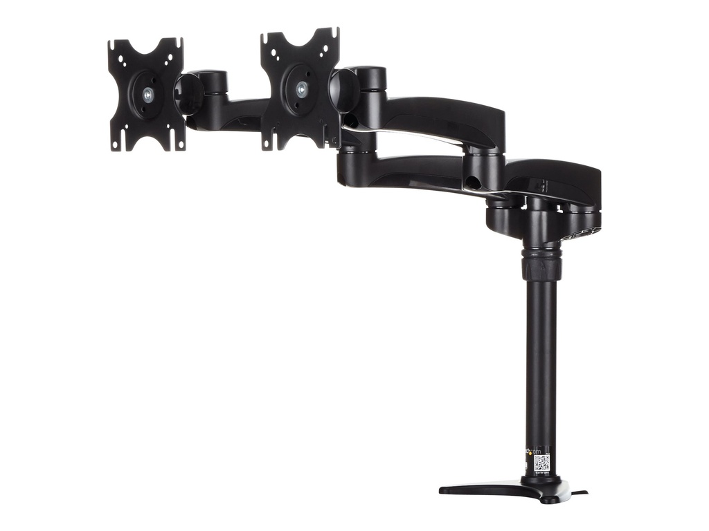 StarTech.com Dual Monitorhalterung mit verstellbaren Armen - Monitor Tischhalterung (12 bis 24)
