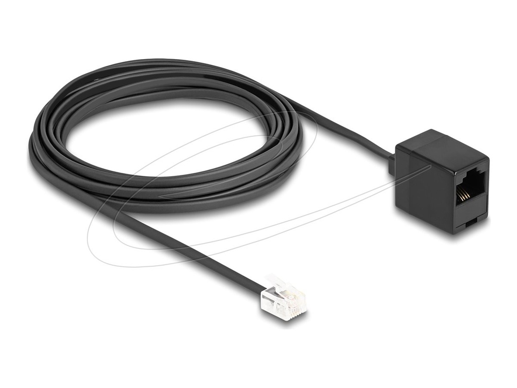 Delock Telefonkabel - RJ-11 (M) zu RJ-45 (W)