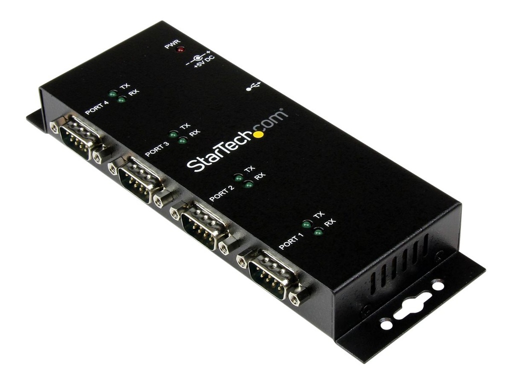 StarTech.com 4 Port USB auf Seriell RS232 Adapter