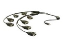 Delock Serieller Adapter - USB - RS-232 x 8