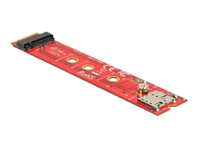 Delock Adapter M.2 key B male > M.2 key B slot