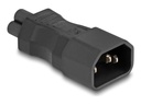 Delock Netzteil - IEC 60320 C14 zu IEC 60320