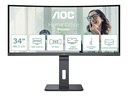 AOC Pro-line CU34P3CV - P3 Series - LED-Monitor - gebogen - 86.36 cm (34")