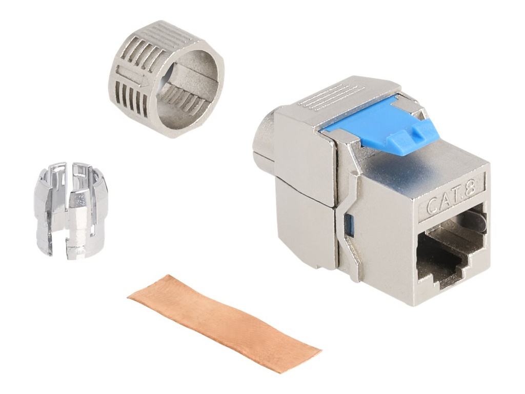 Delock Netzwerkkoppler - RJ-45 (W) zu LSA (W)