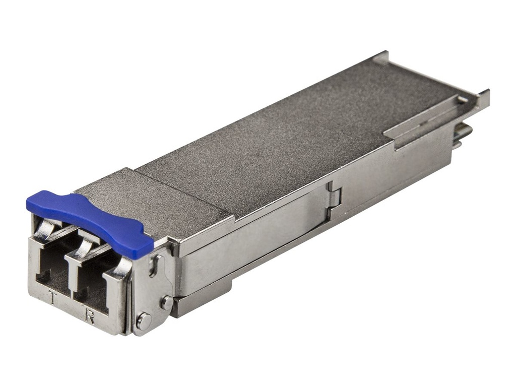 StarTech.com 10320-ST Transceiver Modul (QSFP Module, 40GBase-LR4 Extreme Networks kompatibel, Glasfaser, 1270nmTx/1330nmRx, Single Mode)