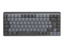 Logitech Master Series MX Mechanical Mini - Tastatur - hinterleuchtet - kabellos - Bluetooth LE - QWERTY - Nordisch (Dänisch/Finnisch/Norwegisch/Schwedisch)