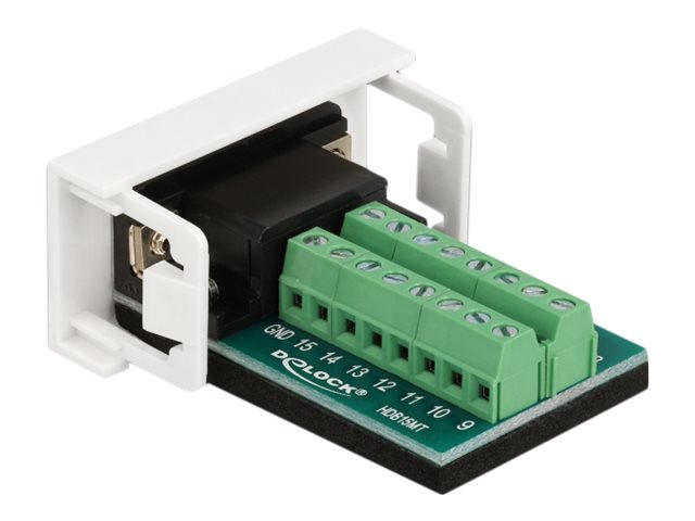 Delock Modulares Faceplate-Snap-In - VGA