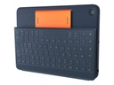 Logitech Rugged Combo 3 - Tastatur und Foliohülle - Apple Smart connector - QWERTY - Spanisch - für Apple 10.2-inch iPad (7. Generation, 8. Generation, 9. Generation)