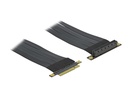 Delock Riser Card PCI Express x8 to x8 with flexible