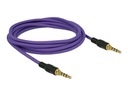 Delock Audiokabel - 4-poliger Mini-Stecker